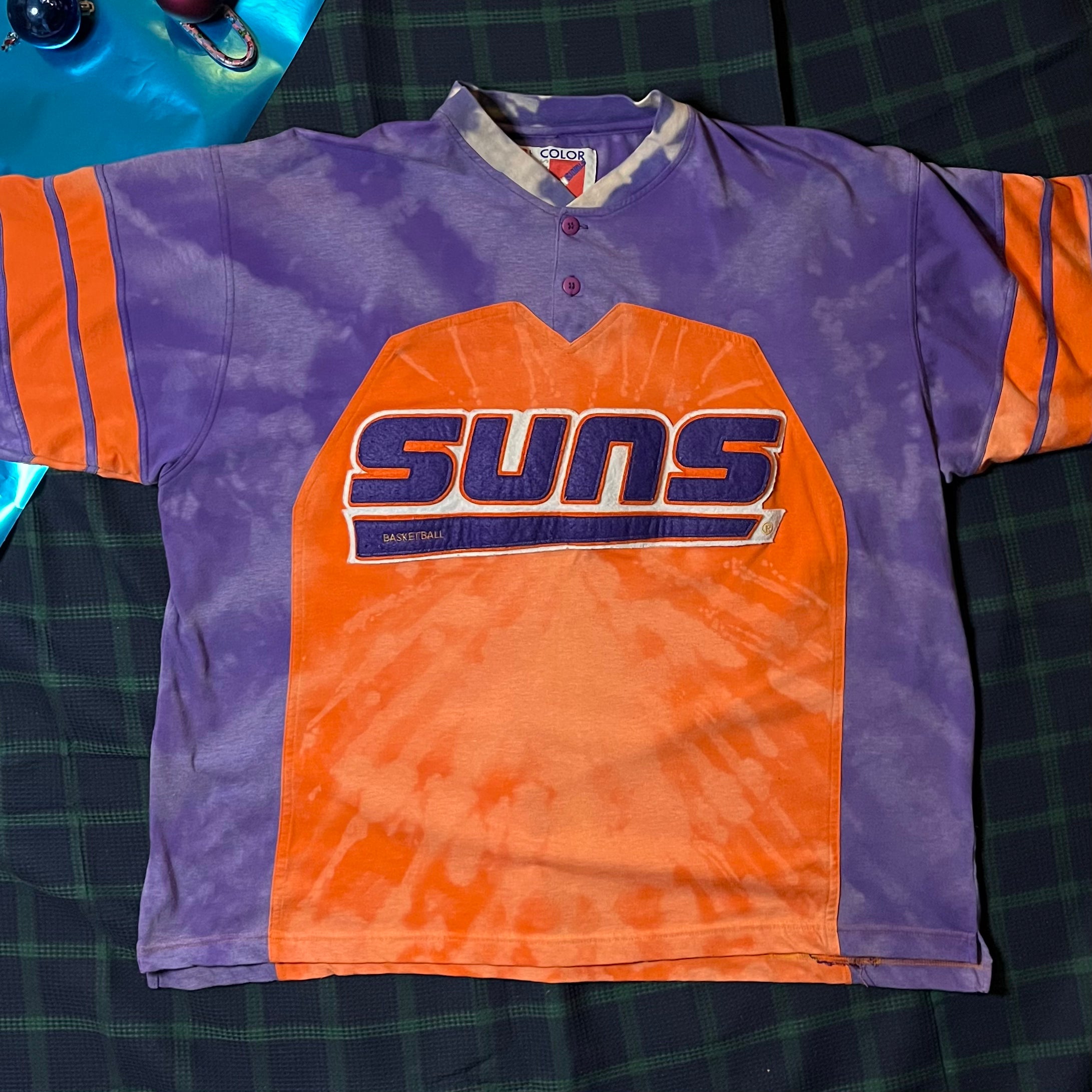 Phoenix Suns 8 bit retro tecmo logo T shirt