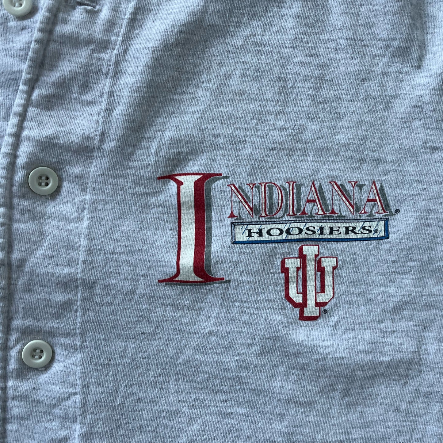 INDIANA UNIVERSITY BUTTON UP TEE