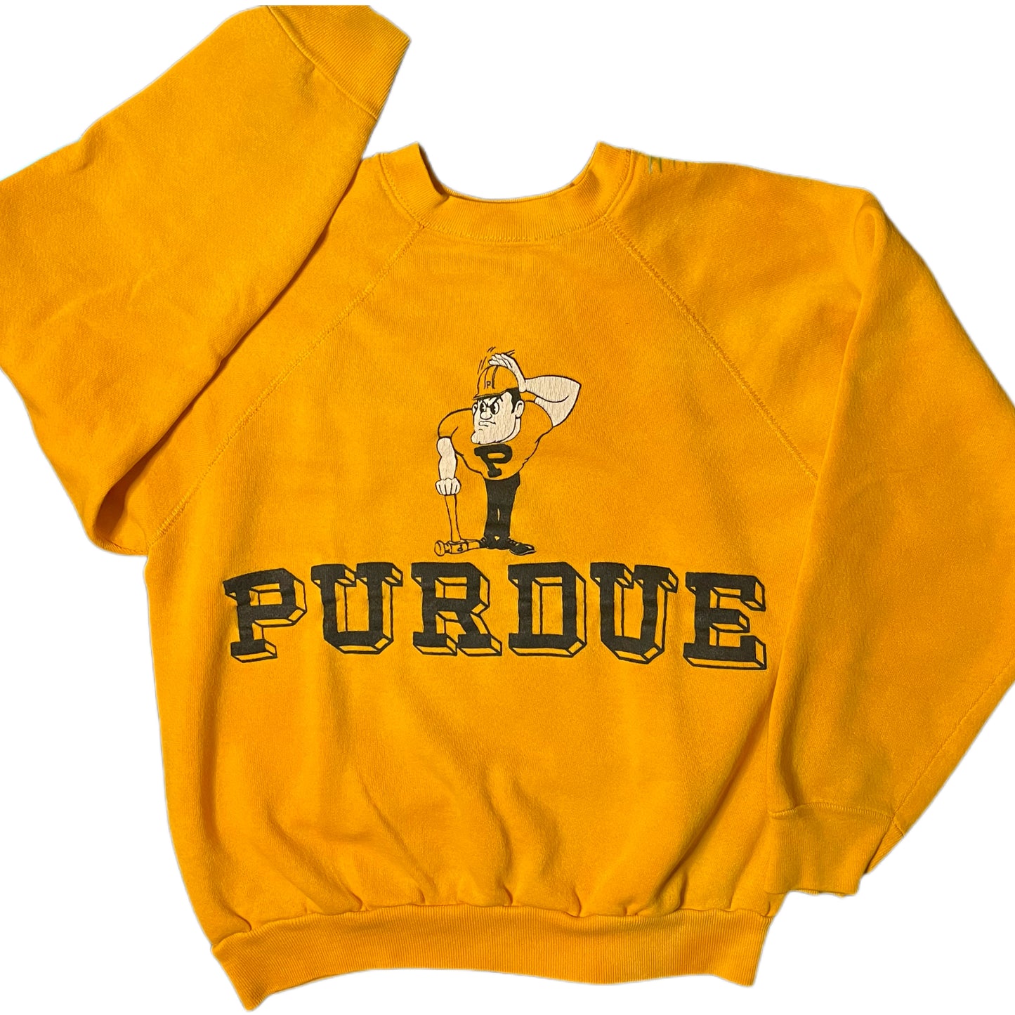 vintage purdue university sweatshirt boilermakers college shirt for men and women