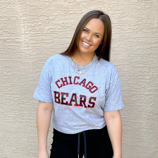 CHICAGO BEARS GRAY TEE