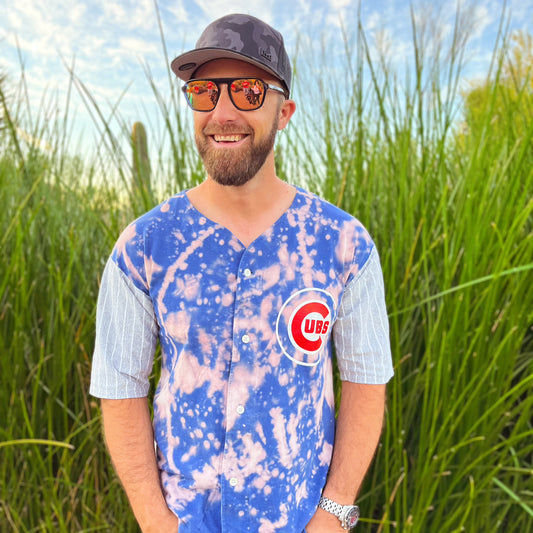 CHICAGO CUBS BUTTON-UP TEE