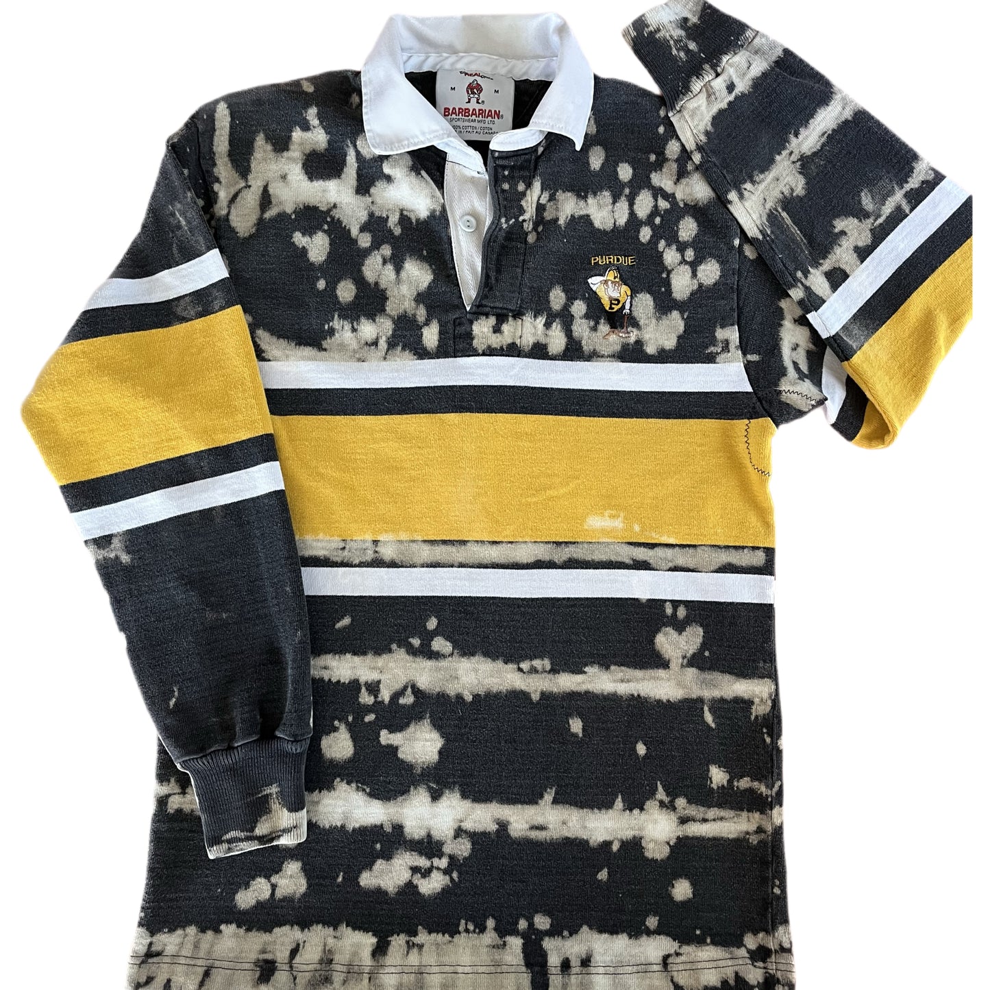 PURDUE UNIVERSITY BOILMAKERS RUGBY SHIRT